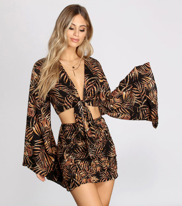 Vacay Mode Tie Front Blouse is a trendy pick to create 2023 festival outfits, festival dresses, outfits for concerts or raves, and complete your best party outfits!