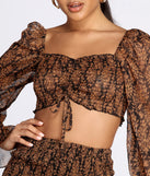 Autumn Affair Crop Top