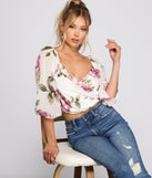 With fun and flirty details, Too Sweet Floral Chiffon Top shows off your unique style for a trendy outfit for the summer season!
