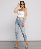 With fun and flirty details, Statement Stunner Smocked Puff Sleeve Crop Top shows off your unique style for a trendy outfit for the summer season!