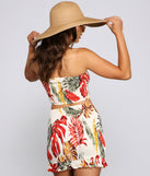 With fun and flirty details, Ready For Paradise Smocked Tube Top shows off your unique style for a trendy outfit for the summer season!