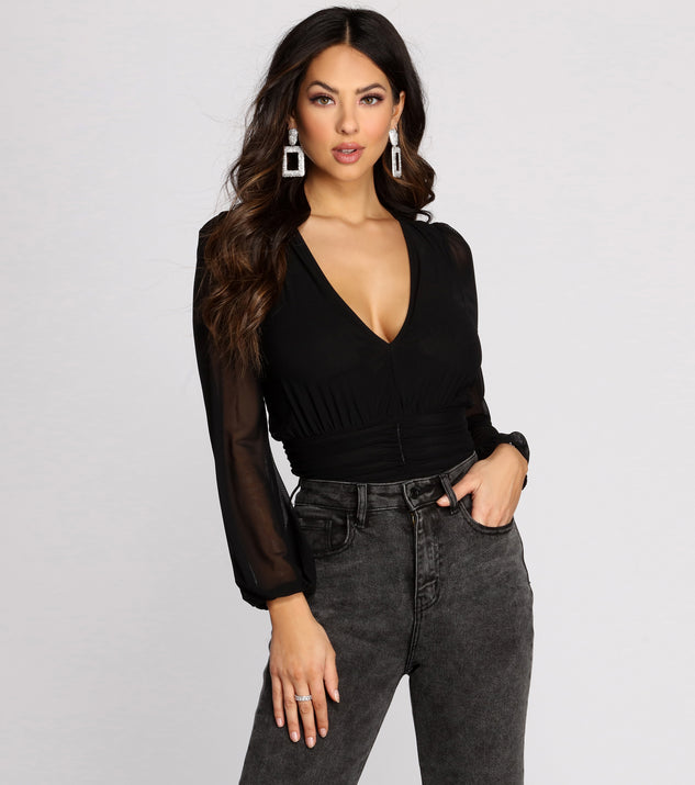 With fun and flirty details, Miss Me In Mesh Bodysuit shows off your unique style for a trendy outfit for the summer season!