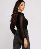 With fun and flirty details, Miss Me In Mesh Bodysuit shows off your unique style for a trendy outfit for the summer season!