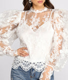 With fun and flirty details, Power Shoulders Puff Embroidered Top shows off your unique style for a trendy outfit for the summer season!