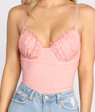 Lace Darling Sweetheart Bodysuit is a trendy pick to create 2023 festival outfits, festival dresses, outfits for concerts or raves, and complete your best party outfits!