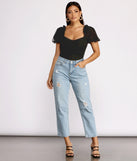 With fun and flirty details, Little Miss Dotted Bodysuit shows off your unique style for a trendy outfit for the summer season!
