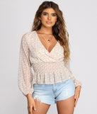 With fun and flirty details, Floral In Love Smocked Top shows off your unique style for a trendy outfit for the summer season!