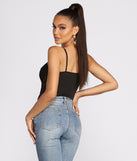 With fun and flirty details, Lace Beauty Bustier Bodysuit shows off your unique style for a trendy outfit for the summer season!
