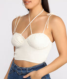With fun and flirty details, Smock It To Me Crop Top shows off your unique style for a trendy outfit for the summer season!
