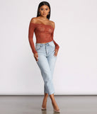 With fun and flirty details, Off the Shoulder Floral Lace Top shows off your unique style for a trendy outfit for the summer season!