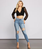 With fun and flirty details, Always Adored Lace Crop Top shows off your unique style for a trendy outfit for the summer season!