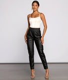 With fun and flirty details, Satin Stunner Cropped Corset Top shows off your unique style for a trendy outfit for the summer season!