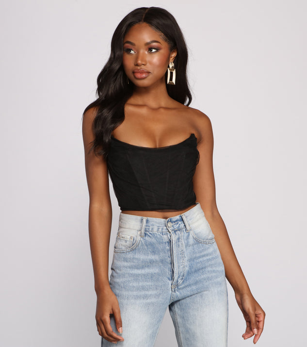 The Classic Cropped Corset Top