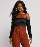 Dress up in Sultry Satin Cropped Corset Top as your going-out dress for holiday parties, an outfit for NYE, party dress for a girls’ night out, or a going-out outfit for any seasonal event!
