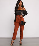 With fun and flirty details, Sultry Satin Cropped Corset Top shows off your unique style for a trendy outfit for the summer season!