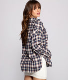 With fun and flirty details, Flannel Mood Button Down Top shows off your unique style for a trendy outfit for the summer season!
