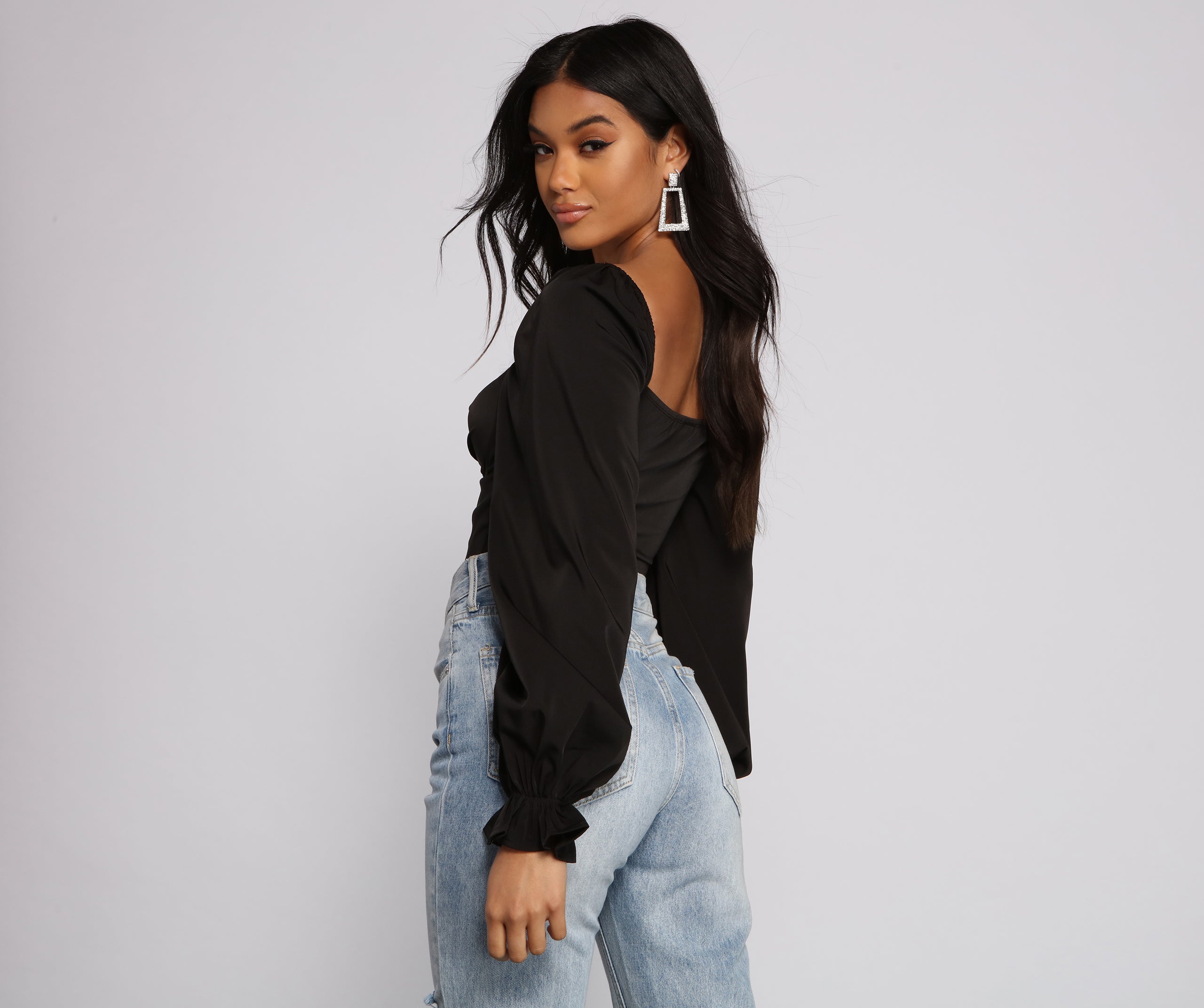 Sultry Stunner Corset Crop Top | Windsor
