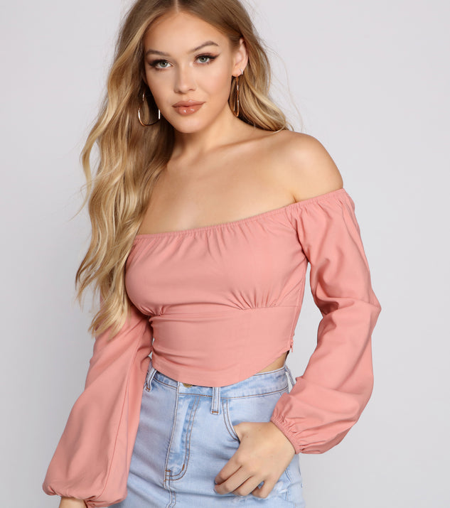 With fun and flirty details, Chic Trends Cropped Corset Top shows off your unique style for a trendy outfit for the summer season!