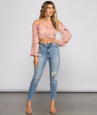 With fun and flirty details, Effortless Style Floral Crop Top shows off your unique style for a trendy outfit for the summer season!