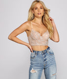 Dress up in Beautifully Beaded Cropped Bustier as your going-out dress for holiday parties, an outfit for NYE, party dress for a girls’ night out, or a going-out outfit for any seasonal event!