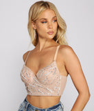 With fun and flirty details, Beautifully Beaded Cropped Bustier shows off your unique style for a trendy outfit for the summer season!