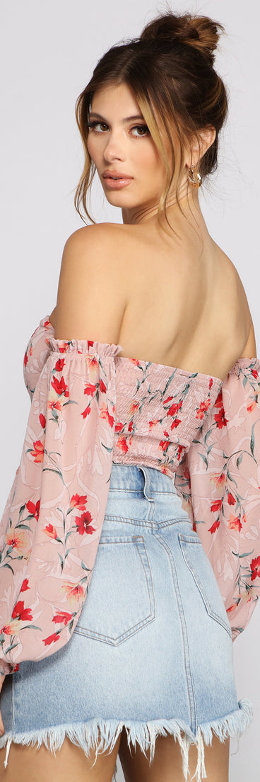 With fun and flirty details, Sweet And Chic Floral Chiffon Bodysuit shows off your unique style for a trendy outfit for the summer season!