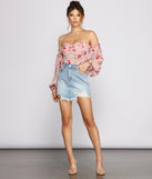 With fun and flirty details, Sweet And Chic Floral Chiffon Bodysuit shows off your unique style for a trendy outfit for the summer season!