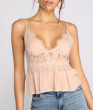With fun and flirty details, Romantic And Chic Peplum Top shows off your unique style for a trendy outfit for the summer season!