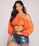 With fun and flirty details, Effortless And Chic Crop Top shows off your unique style for a trendy outfit for the summer season!