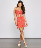 With fun and flirty details, Such A Charmer Ditsy Floral Smocked Tube Top shows off your unique style for a trendy outfit for the summer season!