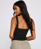 With fun and flirty details, Edgy-Chic Sleeveless Bodysuit shows off your unique style for a trendy outfit for the summer season!