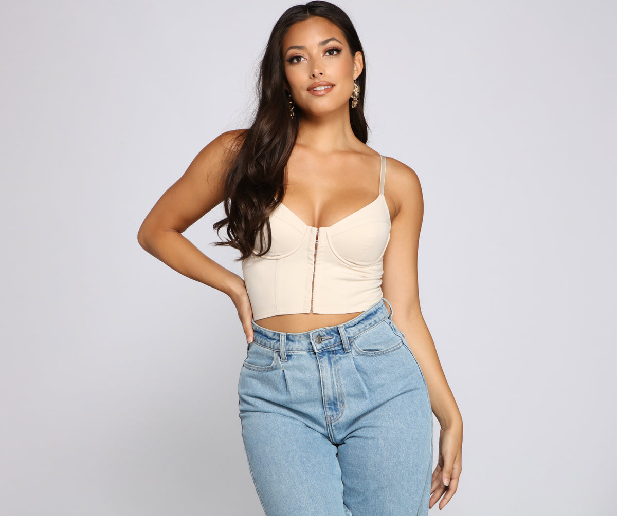 Hooked On Glamour Corset Top