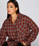 With fun and flirty details, Mad About It Plaid Button Down Shirt shows off your unique style for a trendy outfit for the summer season!