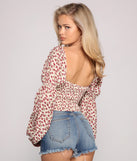 With fun and flirty details, Loved In Florals Puff Sleeve Crop Top shows off your unique style for a trendy outfit for the summer season!