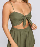 With fun and flirty details, Vacay Mode Bandeau Top shows off your unique style for a trendy outfit for the summer season!