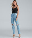 With fun and flirty details, Embellished and Elevated Cropped Bustier shows off your unique style for a trendy outfit for the summer season!