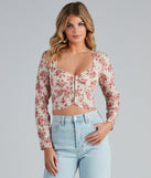 With fun and flirty details, Boho Beauty Floral Corset Top shows off your unique style for a trendy outfit for the summer season!