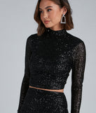 With fun and flirty details, Holiday Sparkle Sequin Crop Top shows off your unique style for a trendy outfit for the summer season!