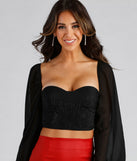 With fun and flirty details, Reign In The Night Heatstone Chiffon Top shows off your unique style for a trendy outfit for the summer season!