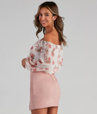 With fun and flirty details, Day Soiree Floral Chiffon Blouse shows off your unique style for a trendy outfit for the summer season!