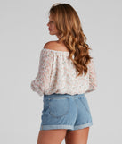 With fun and flirty details, Cute And Dainty Floral Blouse shows off your unique style for a trendy outfit for the summer season!