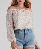 With fun and flirty details, Cute And Dainty Floral Blouse shows off your unique style for a trendy outfit for the summer season!
