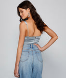 With fun and flirty details, That Next Glam Look Crop Top shows off your unique style for a trendy outfit for the summer season!