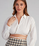 With fun and flirty details, Elevated Basic Collared Crop Top shows off your unique style for a trendy outfit for the summer season!