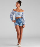 With fun and flirty details, One Look At You Floral Corset shows off your unique style for a trendy outfit for the summer season!