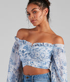 With fun and flirty details, One Look At You Floral Corset shows off your unique style for a trendy outfit for the summer season!