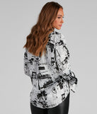 With fun and flirty details, Making Headlines Satin Tunic Top shows off your unique style for a trendy outfit for the summer season!