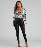 With fun and flirty details, Making Headlines Satin Tunic Top shows off your unique style for a trendy outfit for the summer season!