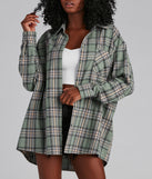 With fun and flirty details, So Chill Plaid Button-Up Tunic shows off your unique style for a trendy outfit for the summer season!