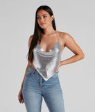 With fun and flirty details, It Girl Open Back Chainmail Top shows off your unique style for a trendy outfit for the summer season!